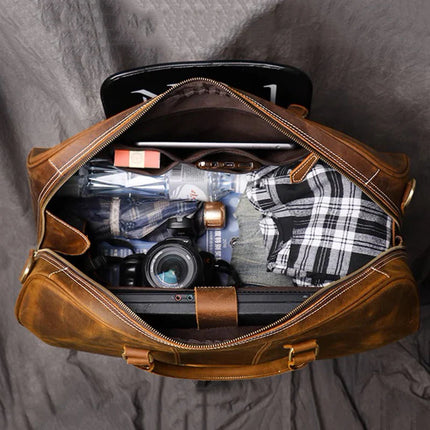 Sac en cuir de voyage pour homme
