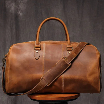 Sac en cuir de voyage pour homme