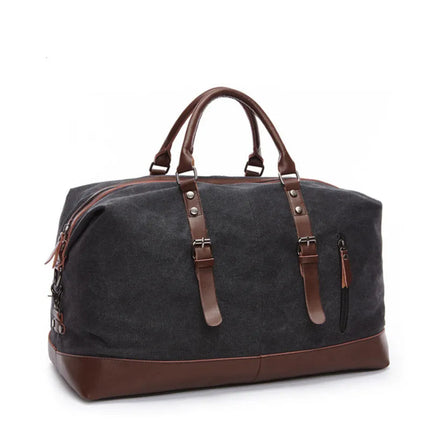 Sac voyage toile Noir