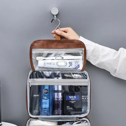 Trousse de toilette à suspendre pour homme