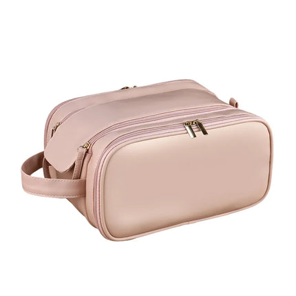 Trousse de toilette femme grand format Rose