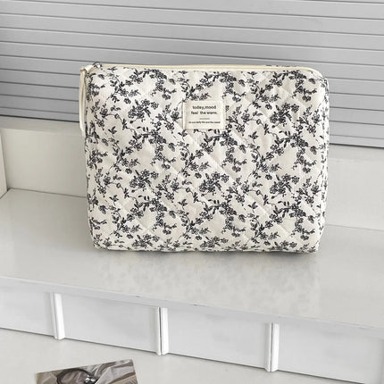 Trousse de toilette fleurie