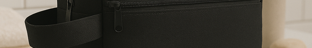 Trousse de toilette noire