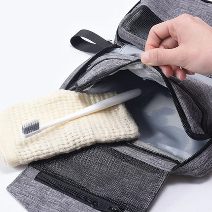 Trousse de toilette pour homme à suspendre