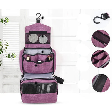 Trousse de toilette pour homme à suspendre