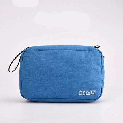 Trousse de toilette pour homme à suspendre Bleu clair
