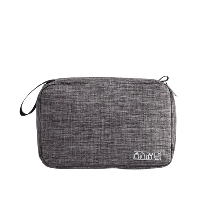 Trousse de toilette pour homme à suspendre Gris