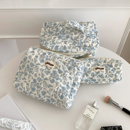 Trousse de toilette tissu femme