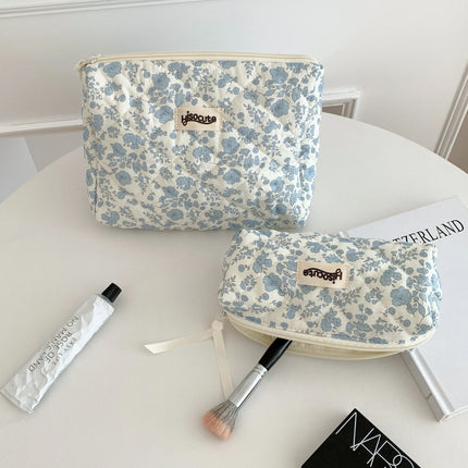 Trousse de toilette tissu femme