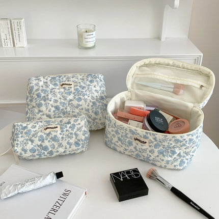 Trousse de toilette tissu femme