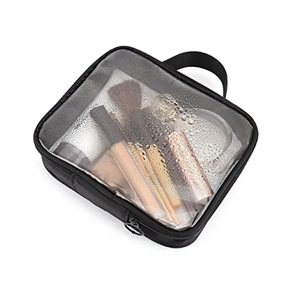 Trousse de toilette transparente pour avion