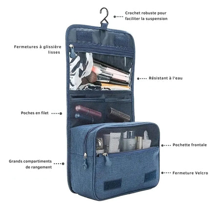 Trousse de toilettes à suspendre