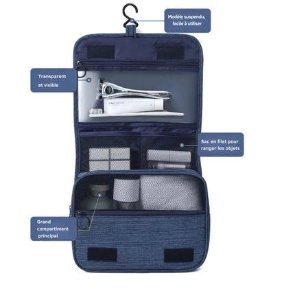 Trousse de toilettes à suspendre