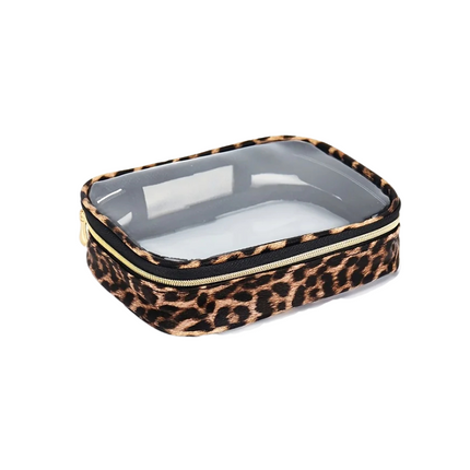 Trousse maquillage leopard Taille S